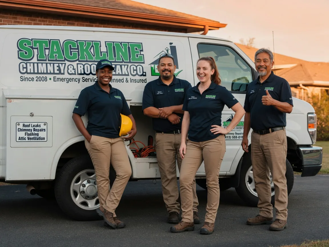 Chimney flashing repair company in Odessa, TX